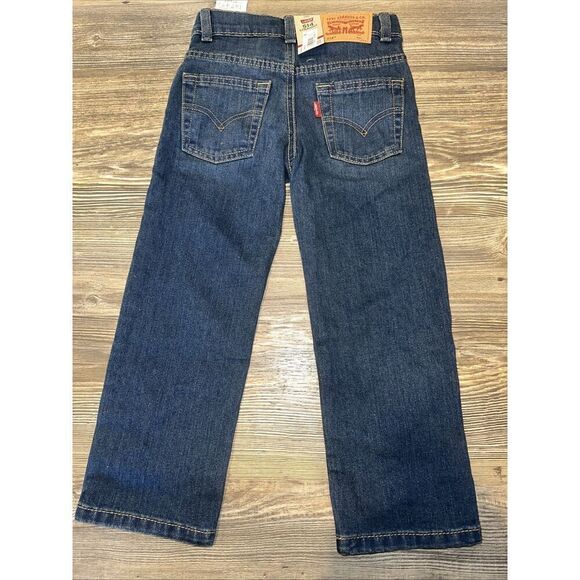 Levi's Boys' 514 Straight Fit Performance Jeans - Medium Wash Size 4. NWT. Z - Picture 4 of 10
